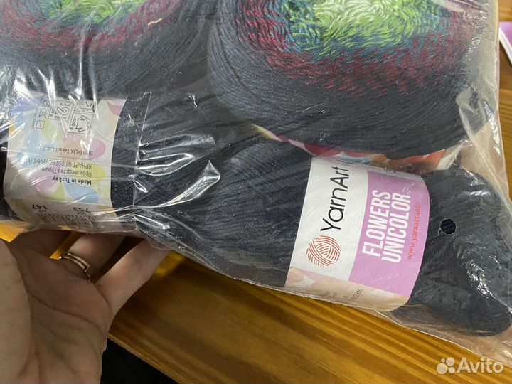 Пряжа ярн арт фловерс