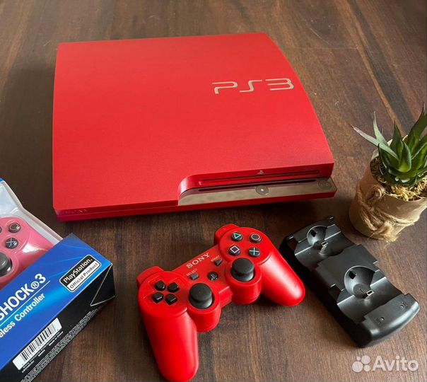 Sony PS3 Slim 320gb Red