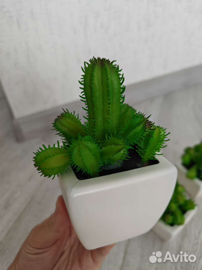 Кактусы искусственные. Декор