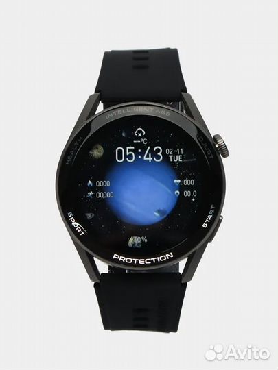 Умные часы SMART Watch X3 Pro, круглые с NFC