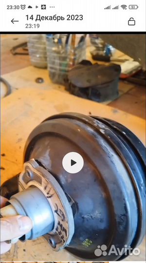 Вакуумный усилитель тормозов volkswagen Б 5+ 1,8т