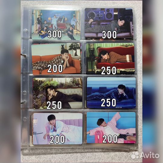 Карты BTS альбом BE