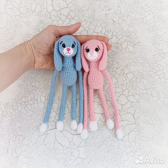 Подхваты для штор в детскую Зайчики ручной работы