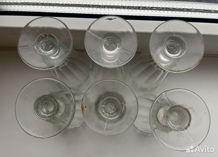 Рюмки лафитные, лафитник