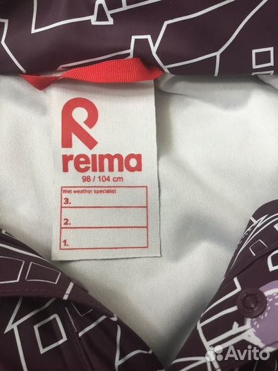 Дождевик пончо для девочки Reima 98-104