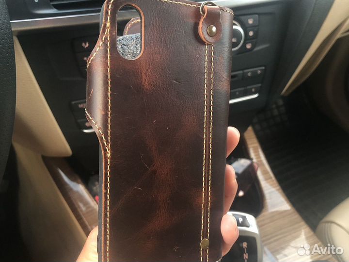 Чехол на айфон iPhone X Xs флип кейс чехол кошелёк