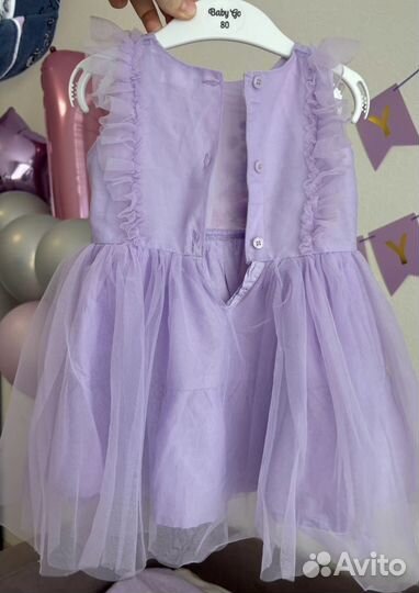 Платье next на годик 80 р 9-12 мес