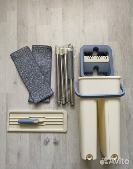 Швабра с ведром и отжимом