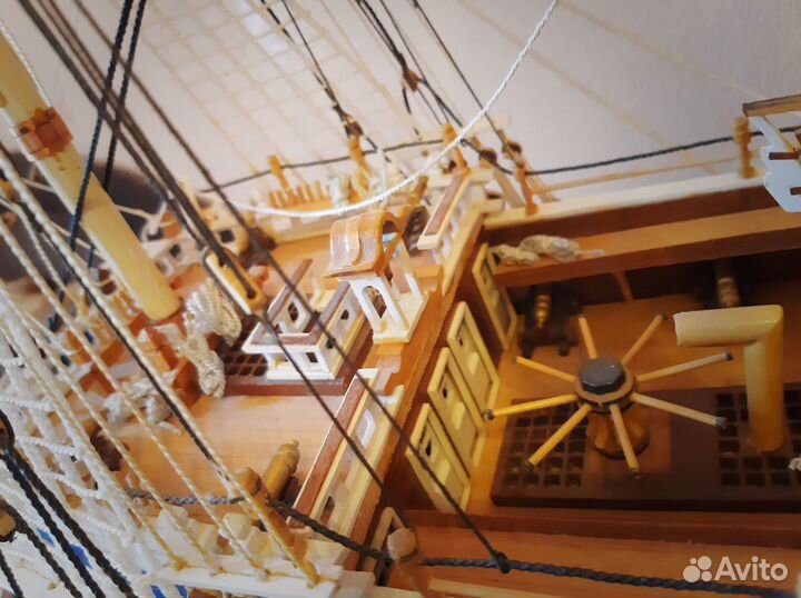 Макет парусного корабля 