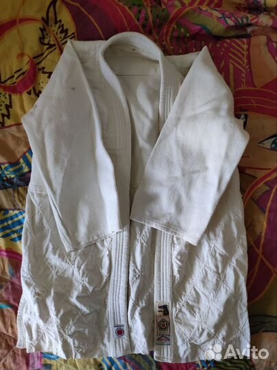 Куртка кимоно для дзюдо размер 44