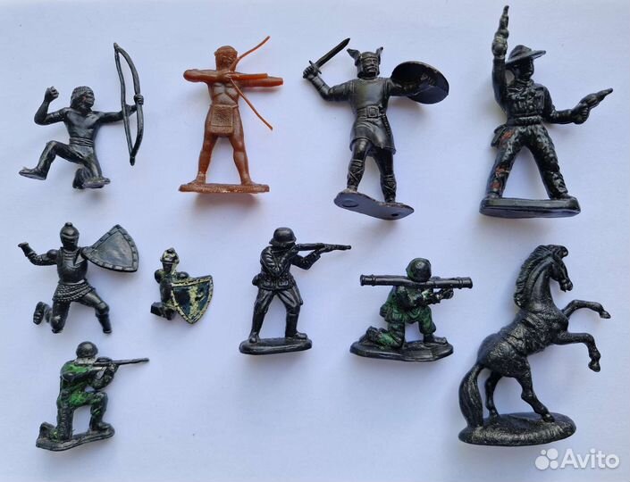 Солдатики СССР разные серии