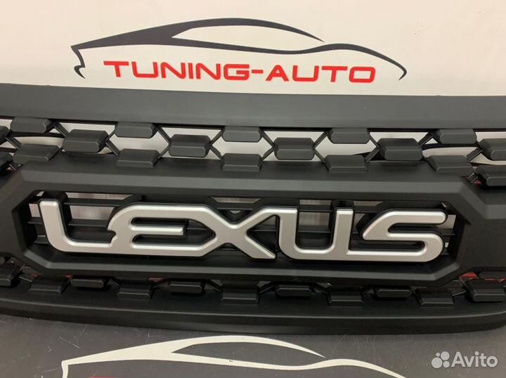 Решетка Lexus GX470 в стиле USA с ходовыми огнями