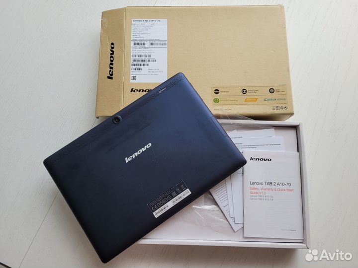 Планшет Lenovo Tab 2 A10-70l