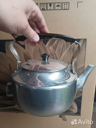 Чайник заварочный СССР нержавейка, электрический