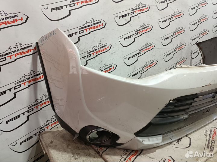 Бампер mitsubishi outlander GF2W GF3W GF4W GF7W GF8W GG2W GG3W 6400G276HB 2 модель передний белый DY