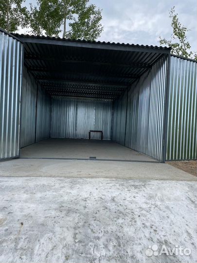 Гараж -пенал оцинкованный