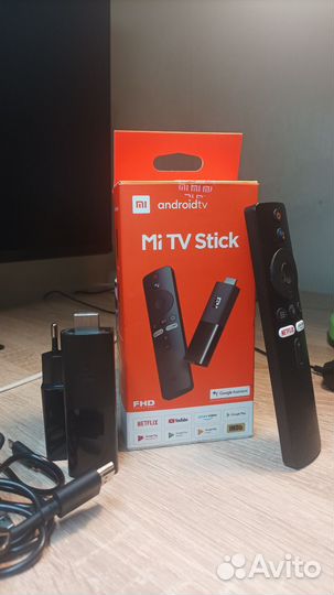 SMART tv приставка xiaomi mi tv stick fhd