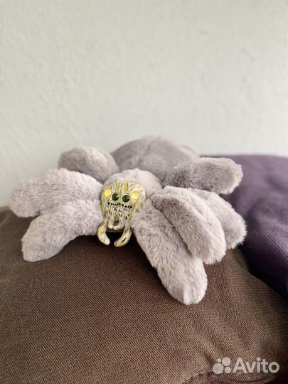 Мягкая игрушка паук с подвижными лапками