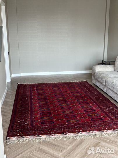 Новый туркменский шерстяной ковер