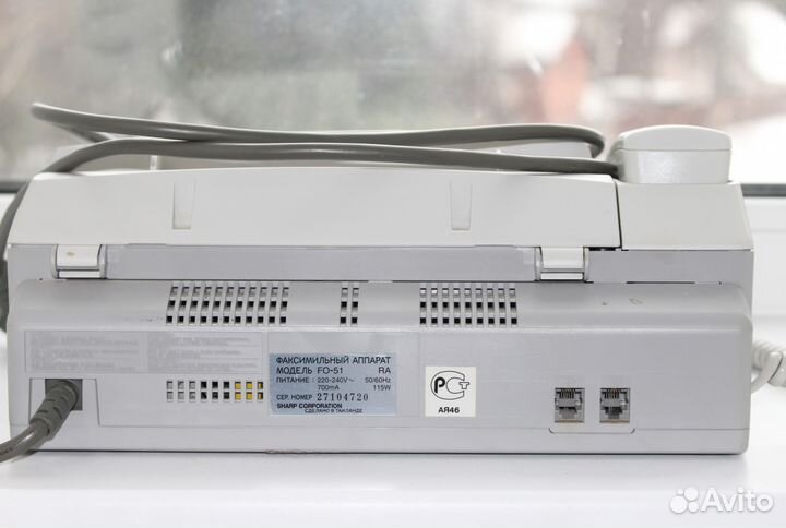 Факс sharp FO-51