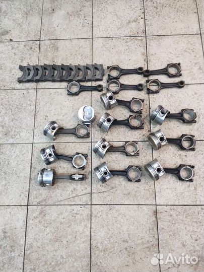 Шатуны. Поршня. Нива. Шевроле Нива. 2123