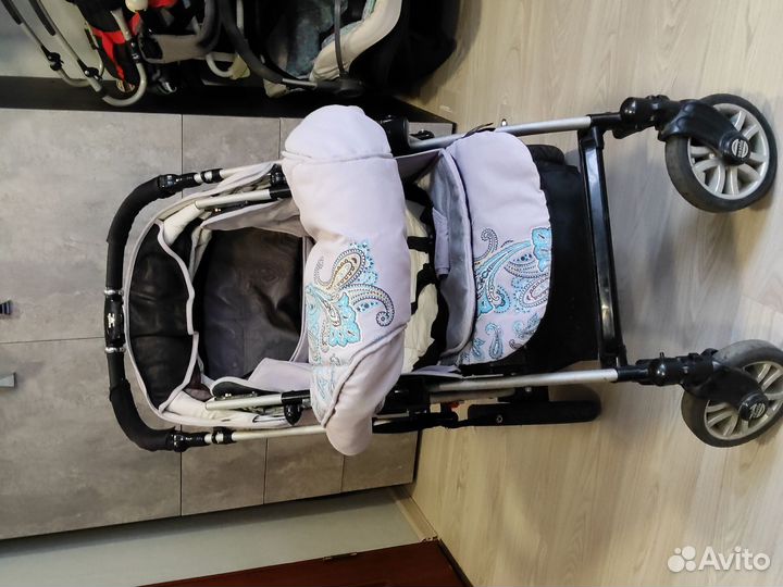 Прогулочная коляска зимняя бу