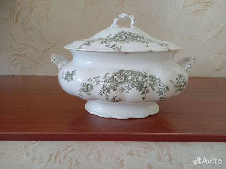 Антиквариат посуда. Фарфор Кузнецова