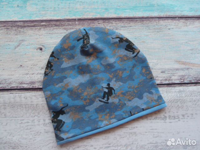 Шапочки трикотажные для мальчиков и подростков
