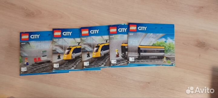 Lego City игрушечный паровозик Оригинал