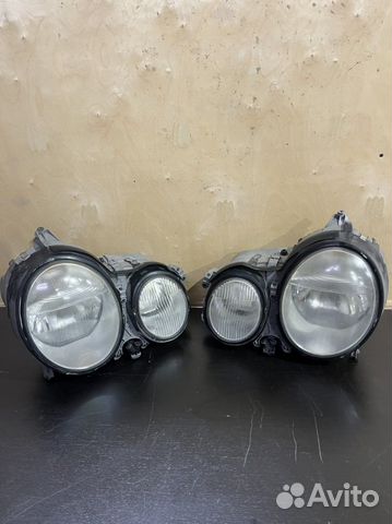Фары Мерседес w210 ксенон левый руль