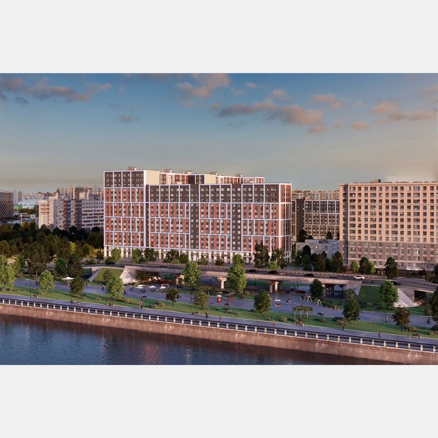 Апартаменты-студия, 23,6 м², 15/17 эт.