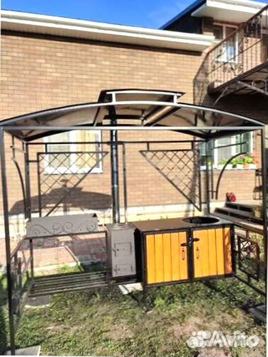 Мангал кованный