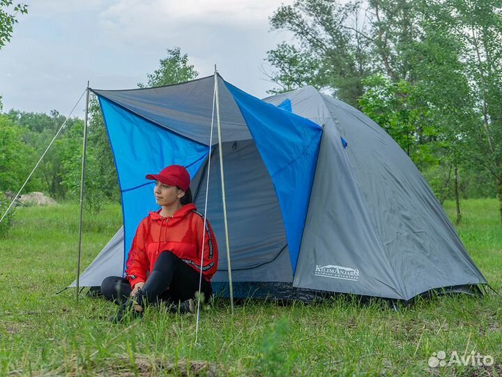 Палатка 2х местная, Палатка Туристическая 098-1