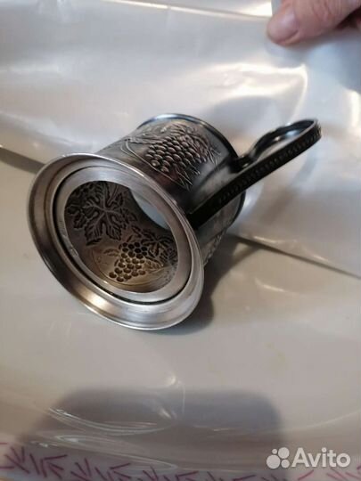 Подстаканник советский. Металл