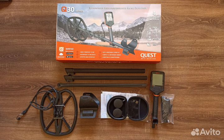 Металлоискатель quest q30+