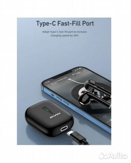 Беспроводные наушники блютуз avei (T21)