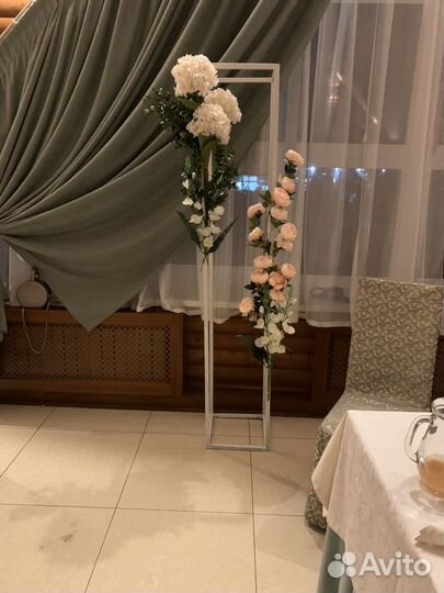 Свадебная арка, колонны