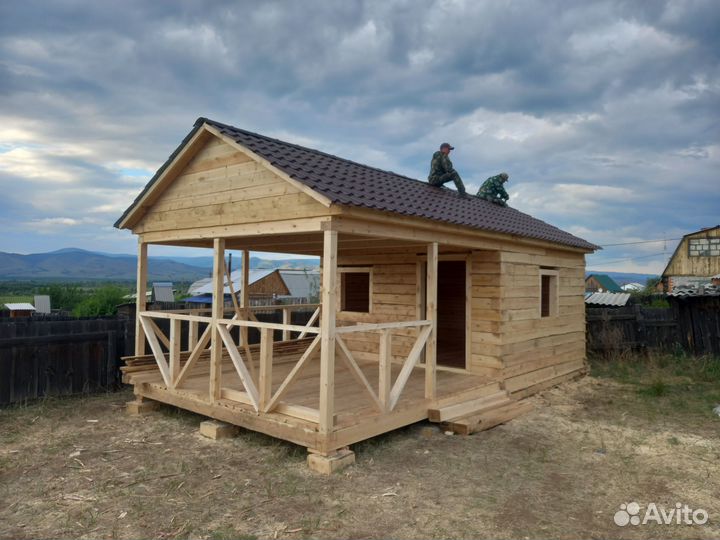 Строительство бань, баня