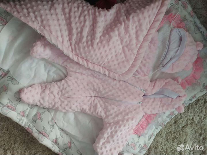 Конверт на выписку для девочки весна