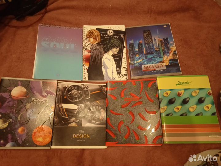 Тетради 48-96листов, блокноты