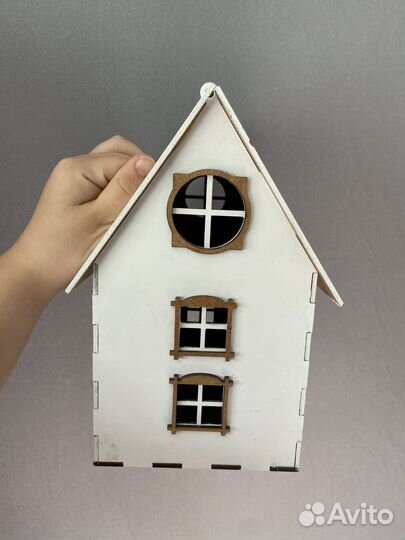 Домик для денежных конвертов свадебный