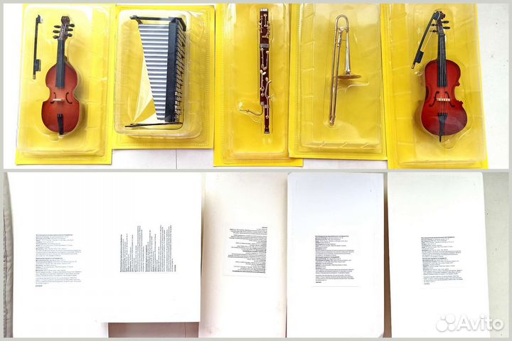 Коллекционные музыкальные инструменты (модели)