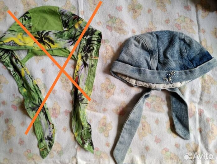 Кепки, панамки, банданы