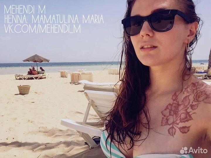 Мехенди роспись хной джагуа гелем