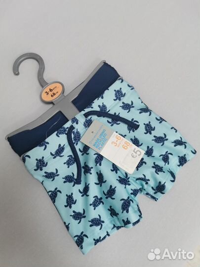 Шорты плавки для мальчика 3-6 мес. Англия