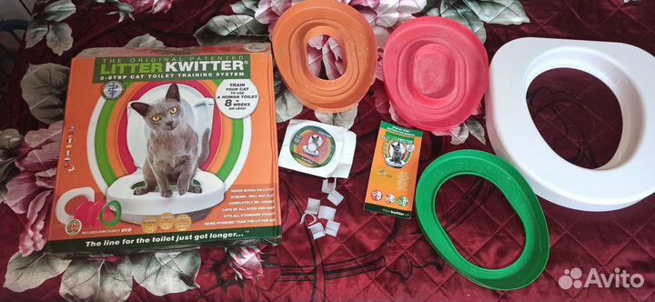 Система приучения кошек к унитазу
