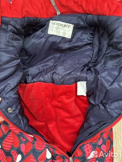 Зимний комбинезон для девочки