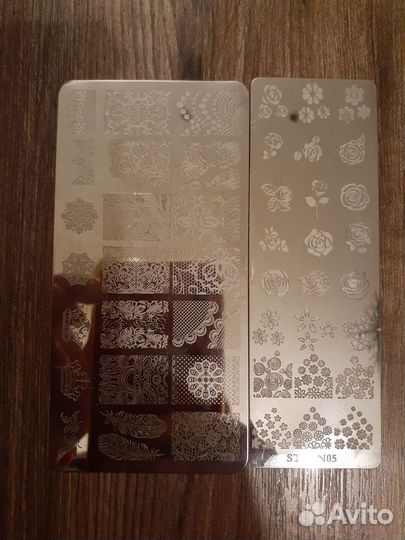 Пластины для стемпинга Konad+разные,цена за все