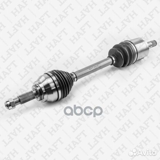 Привод в сборе nissan qashqai 03- лев. AW0166 haft