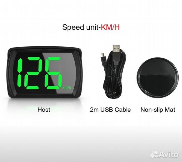 Спидометр цифровой GPS